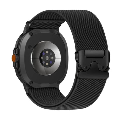 Nylon Parachute Sports Band For Samsung Watch 8 Galaxy Watch 8 40mm / Black