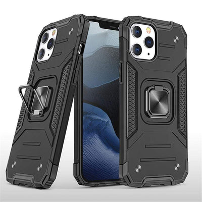 Magnetic Shockproof Phone Case iPhone 12 Mini / Black