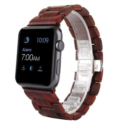 Natural Wooden Watch Band Red Sandalwood / 38mm (Series 1, 2 & 3)