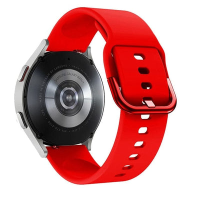 Silicone Sports Band For Samsung Galaxy Watch Red / 20mm
